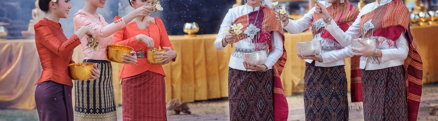 Laos festival de Songkran