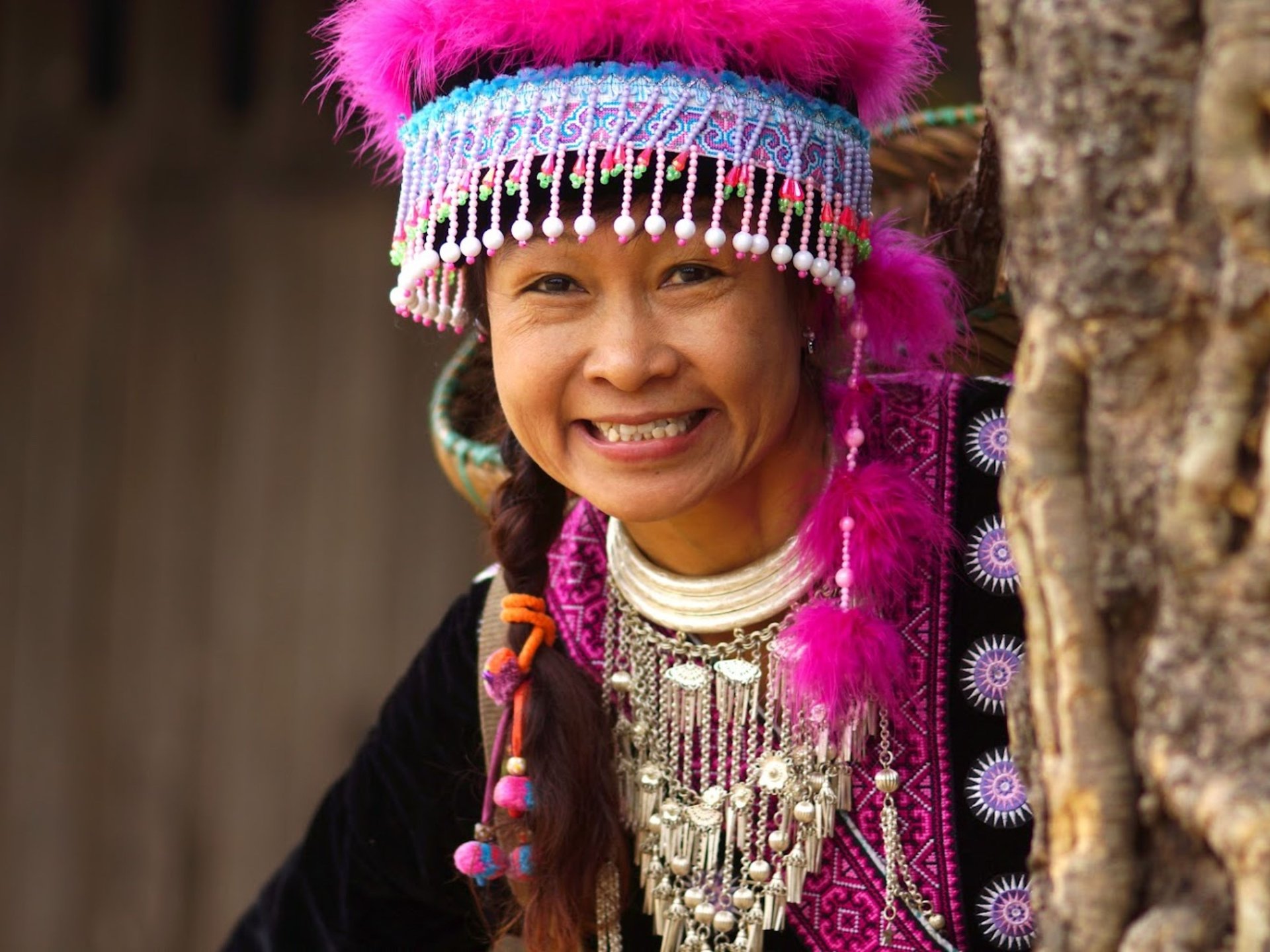 Visage femme Laos