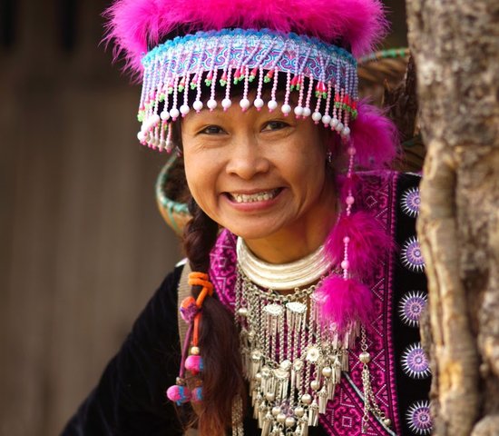 Visage femme Laos