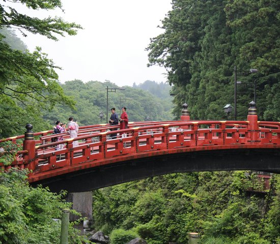 japon nikko tochigi pont rouge