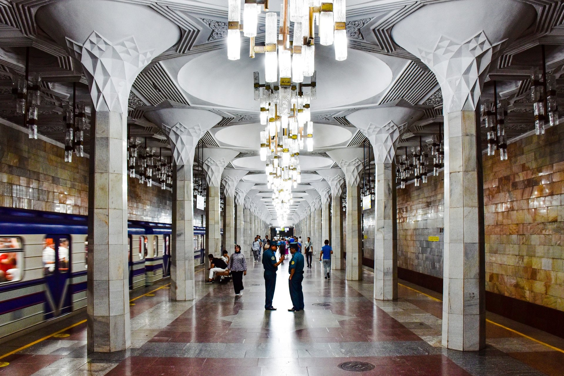 Gare de Tashkent, Ouzbékistan