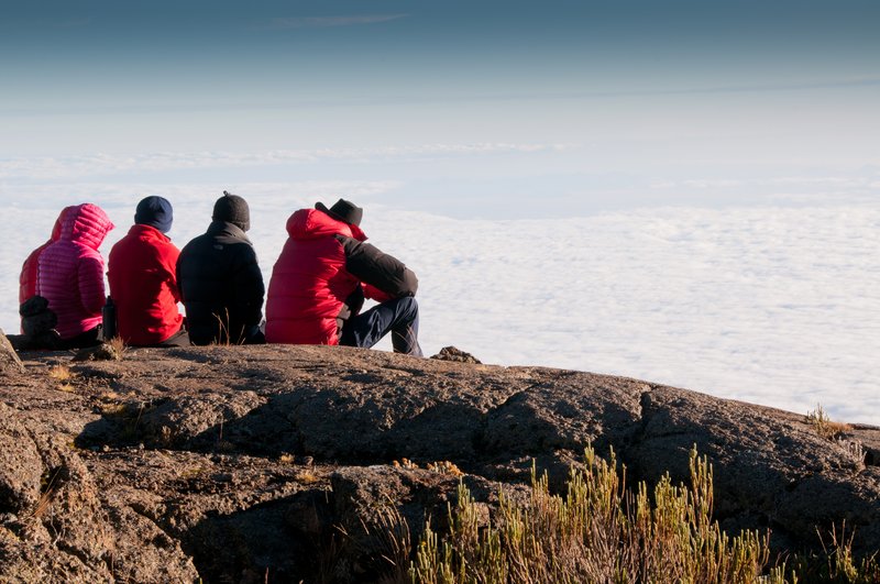 Trekkers, Kilimandjaro, Tanzanie