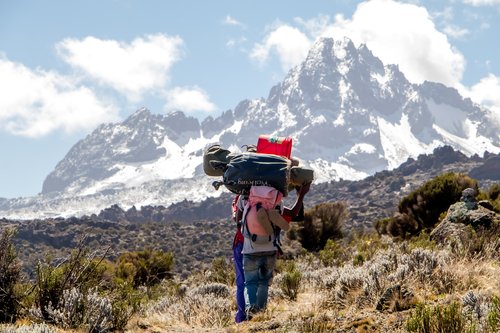 Porteurs, Kilimandjaro, Tanzanie