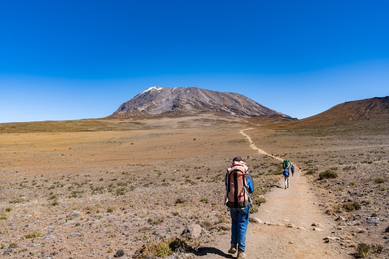 Trek, Kilimanjaro, Tanzanie