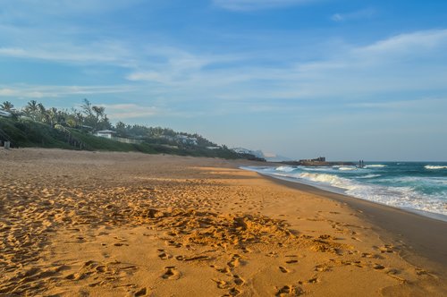 Plage principale Durban,  Afrique du Sud