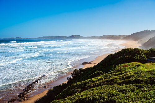 Brenton sur Sea Beach, Knysna, Afrique du Sud