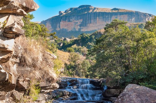 Drakensberg Mountain Range en Afrique du Sud