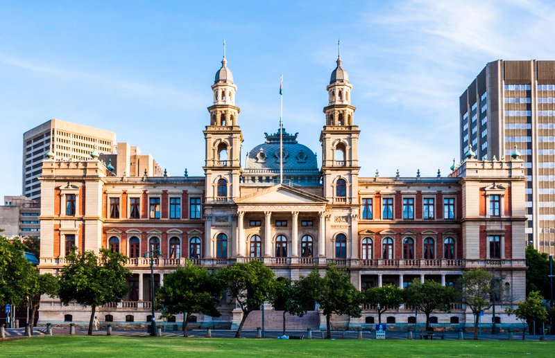 Le Palais de Justice sur Church Square, Pretoria, Afrique du Sud
