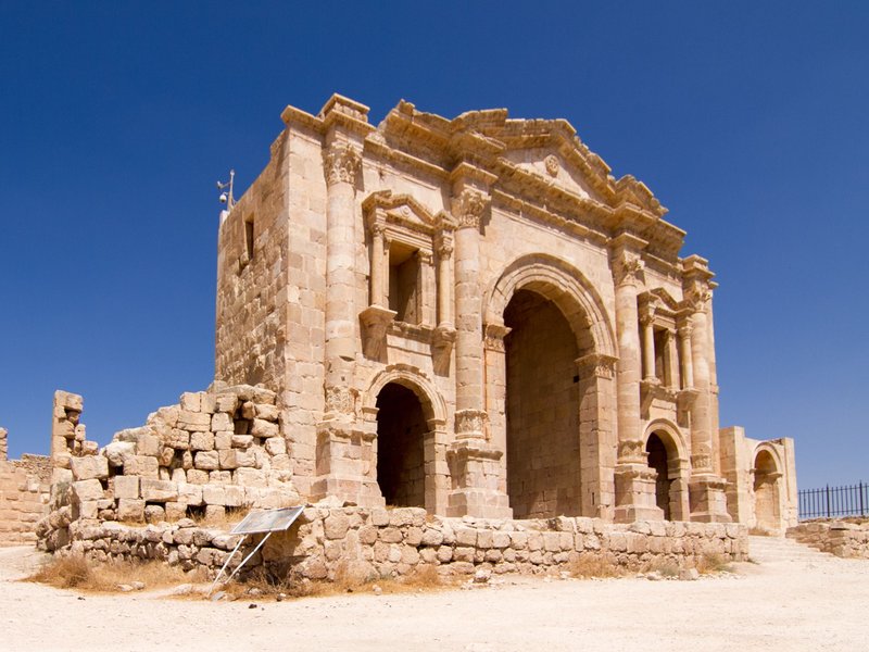 L’Arc d’Hadrien, Jerash