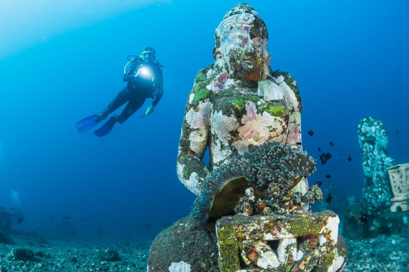 a faire, plongée à Bali en Indonesie