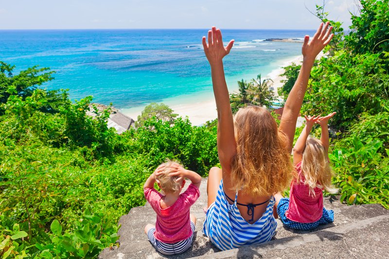 bali en famille indonesie