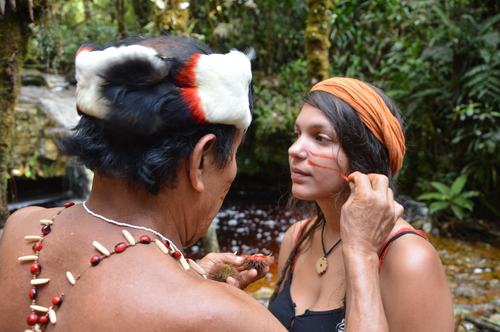 Cérémonie amazonie