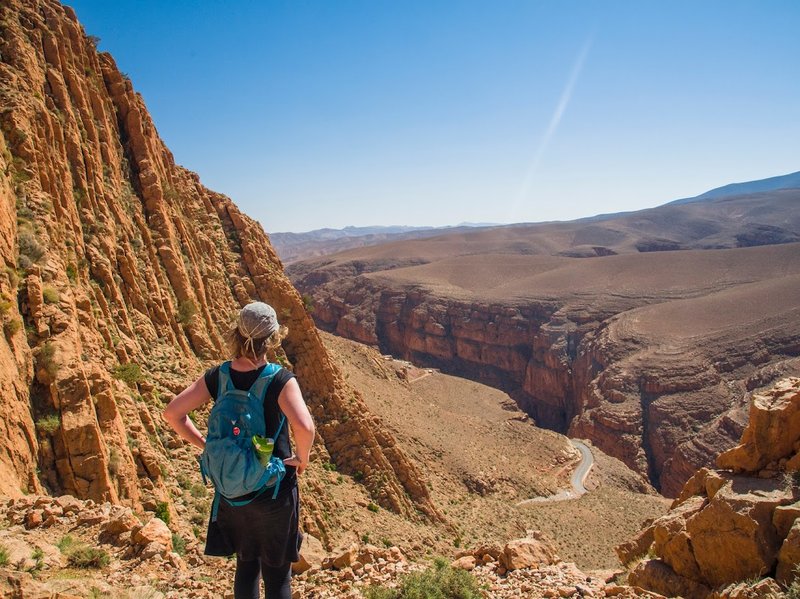 EN SOLO   randonneur atlas maroc