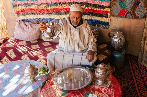 maroc the a la menthe chez l habitant