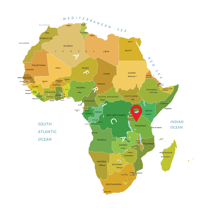 Tanzanie carte