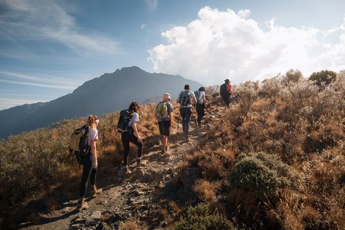 Tanzanie, Mont Meru, parc national d'Arusha