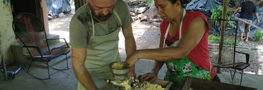 Souvenir du voyage de Salvatore, Costa Rica