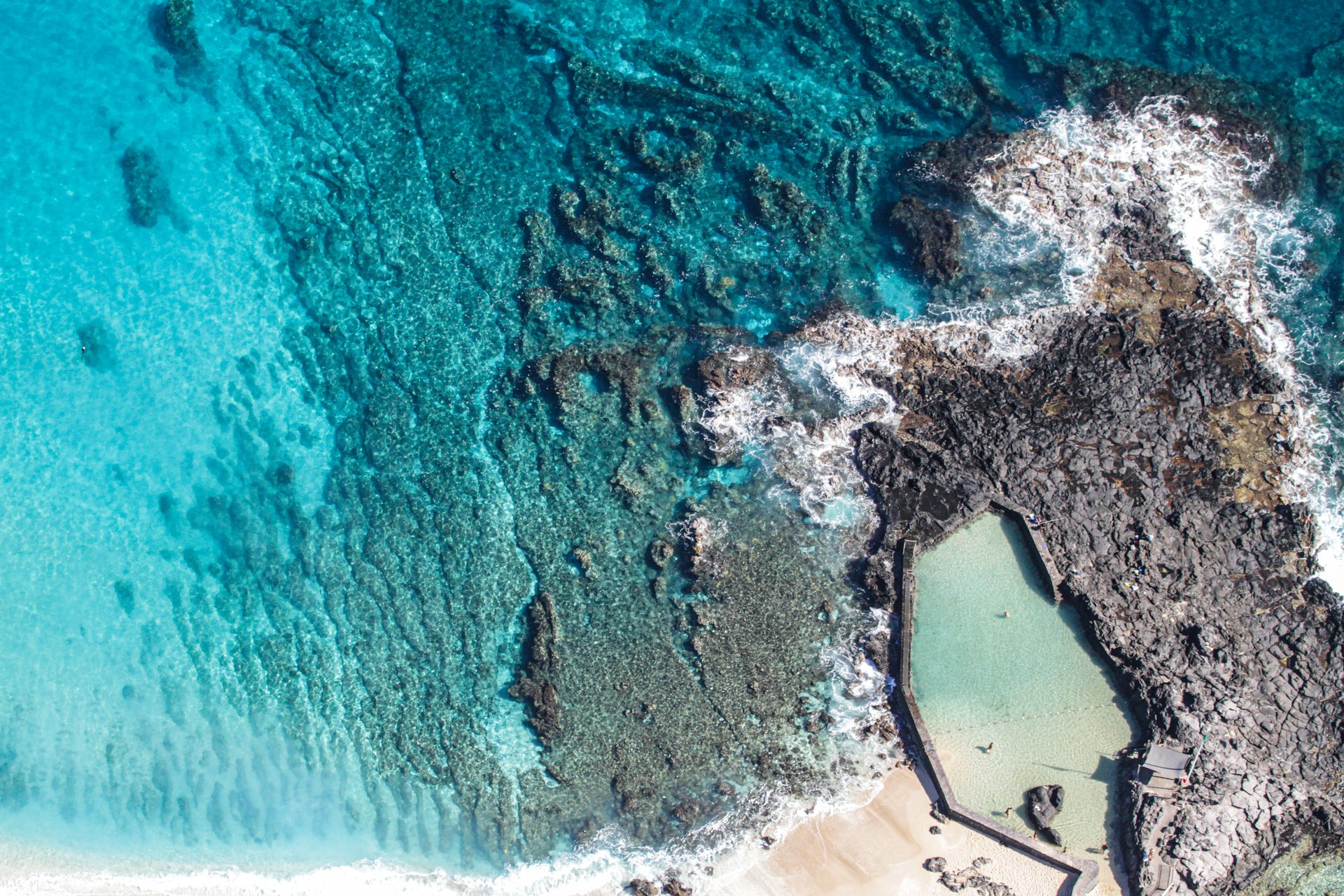 Lagon, Ile de la Réunion