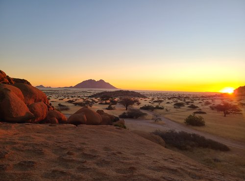 Souvenir du voyage de Virginie, Namibie