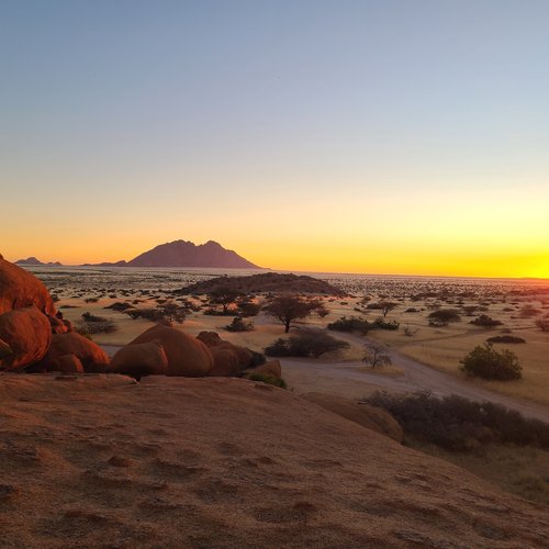 Souvenir du voyage de Virginie, Namibie