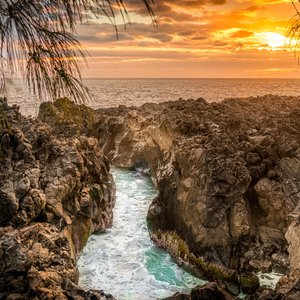Gouffre de l'étang de sel, Ile de la Réunion