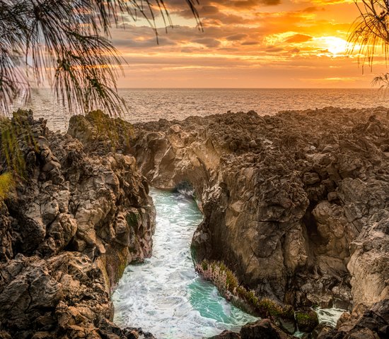 Gouffre de l'étang de sel, Ile de la Réunion