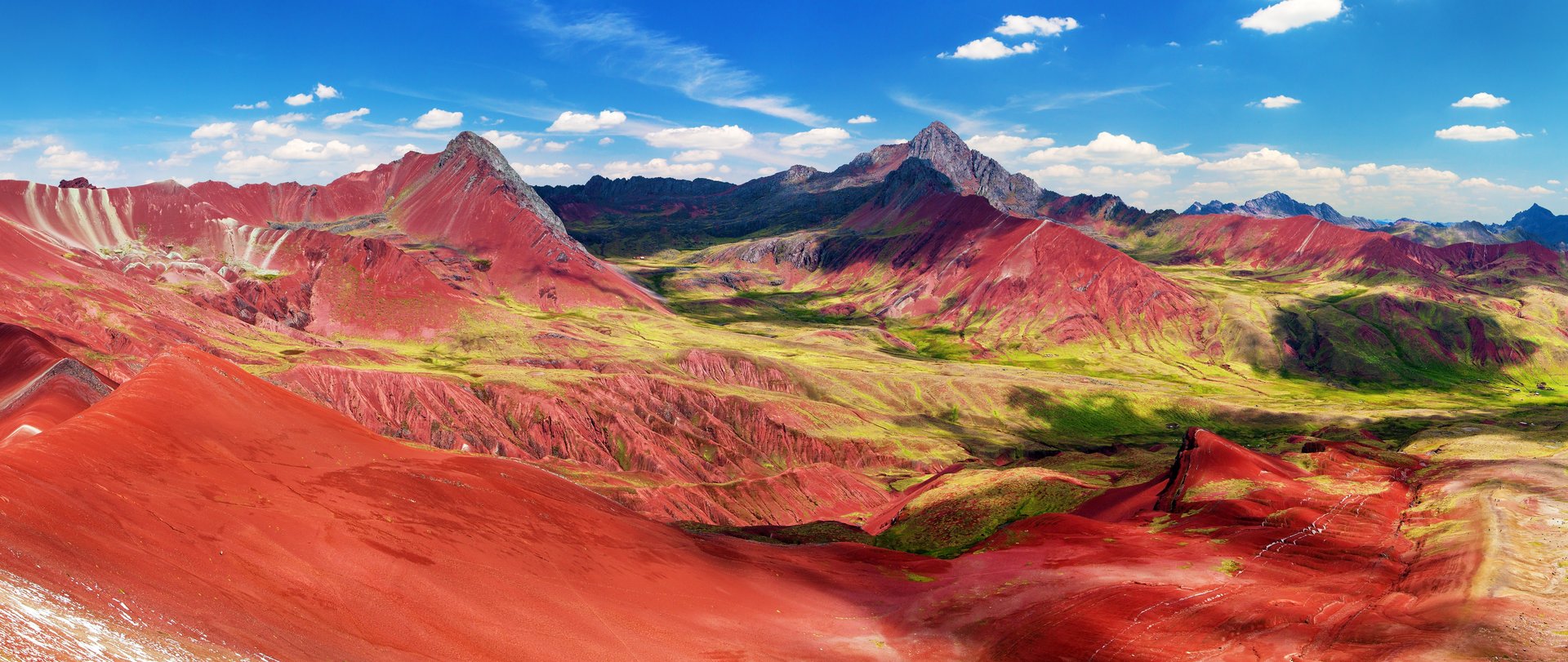 Vinicunca, région de Cuzco au Pérou