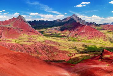 Vinicunca, région de Cuzco au Pérou