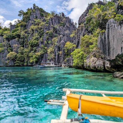 L'île de Coron, aux Philippines