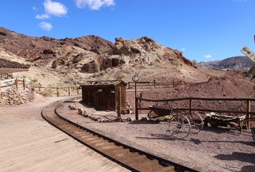 Ville fantôme de la ruée vers l'or, Californie, USA