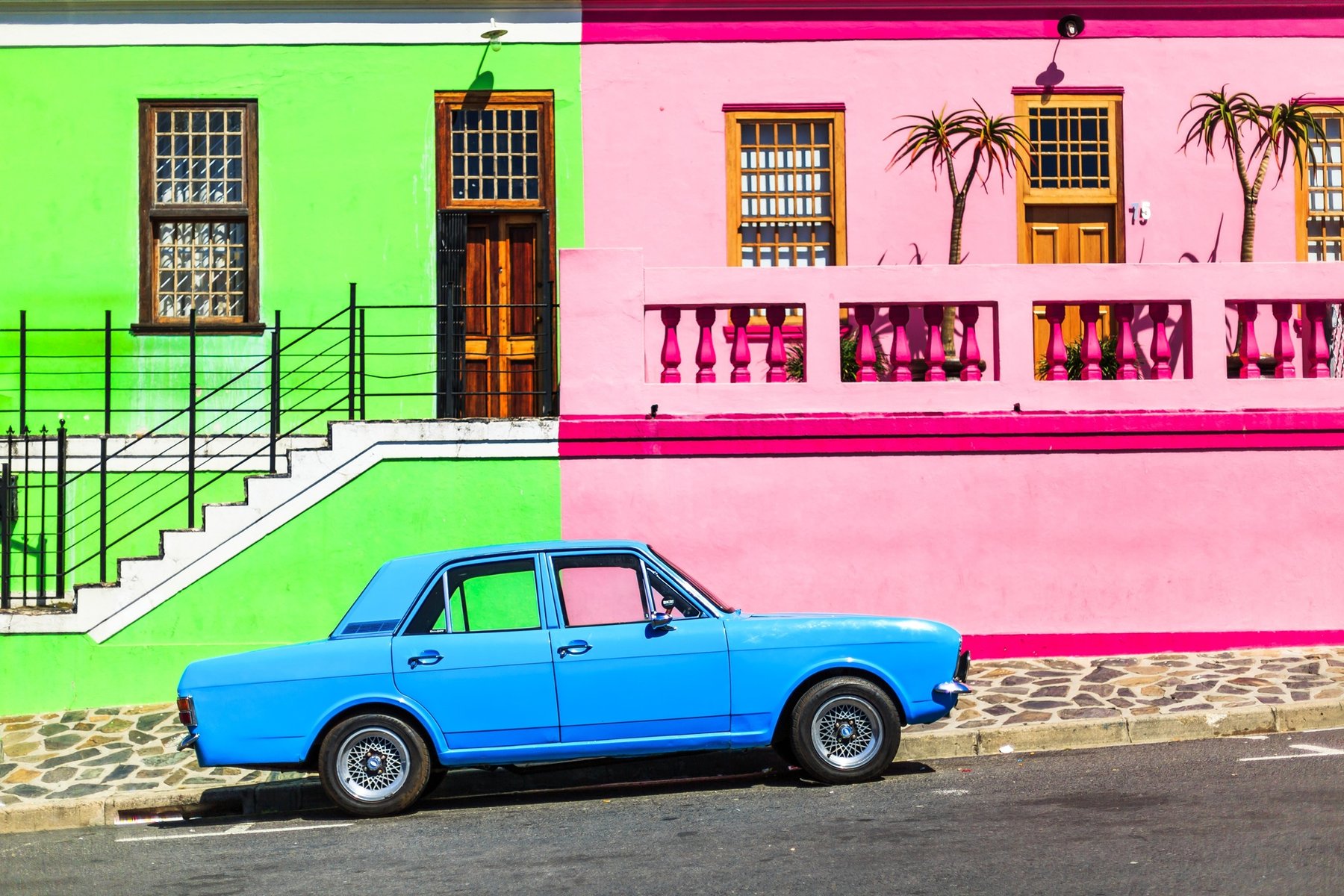 Bo Kaap à Cap Town en Afrique du Sud