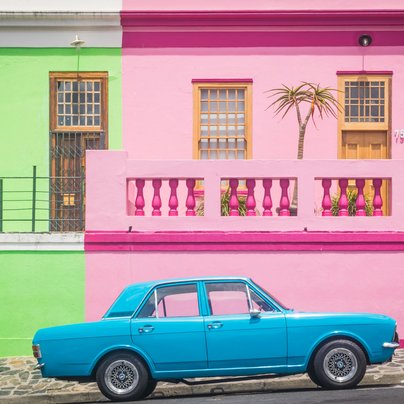 Bo Kaap a Cape Town en Afrique du Sud