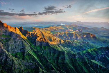 Amphiteatre Drakensberg en Afrique du Sud