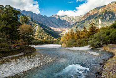 Alpes japonaises Parc national de Kamikochi automne