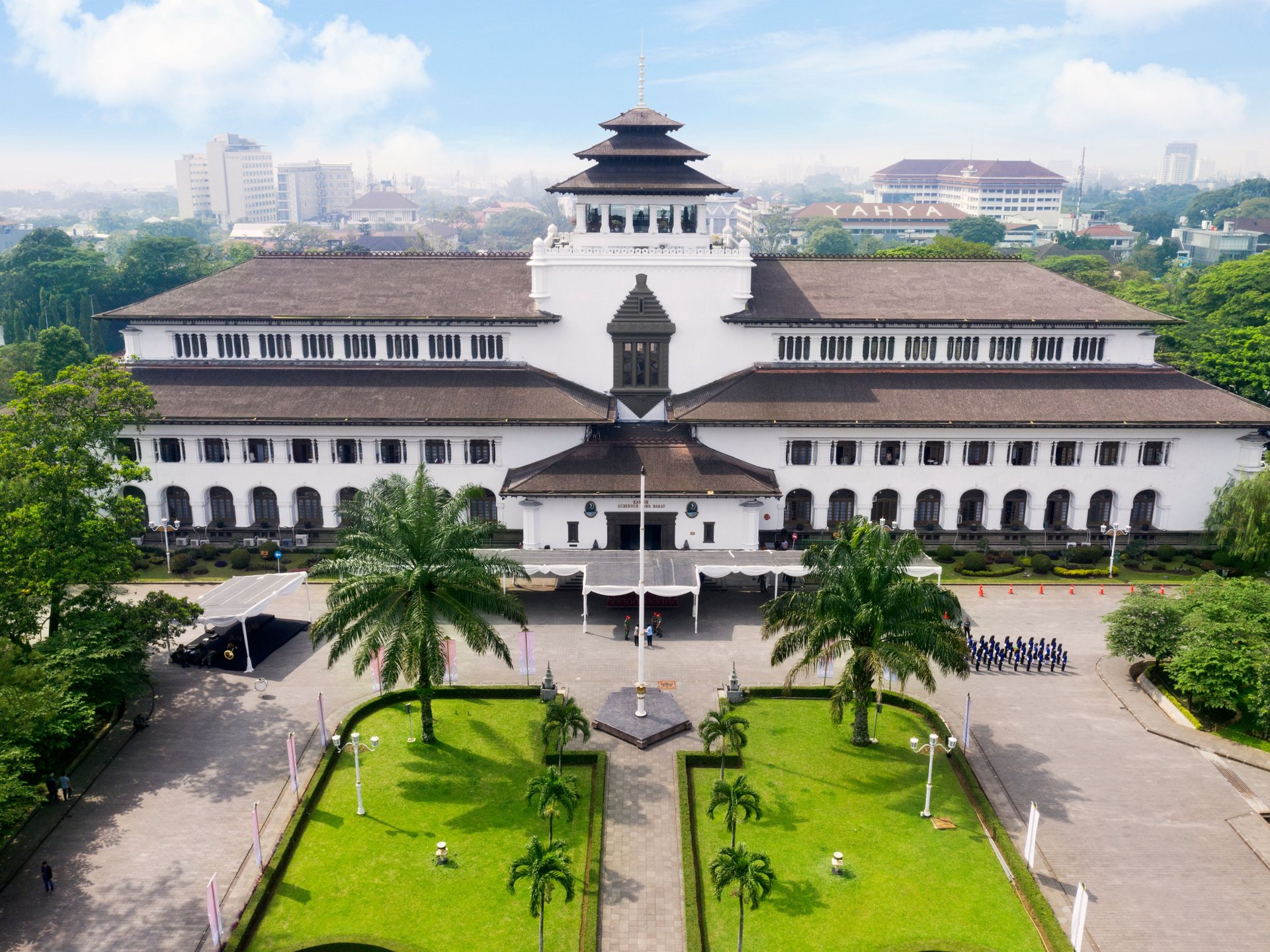 Architecture de la ville de Badung, Indonesie