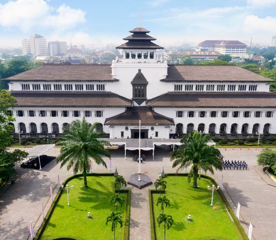 Architecture de la ville de Badung, Indonesie