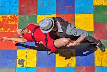 Couple tango Buenos Aires en Argentine