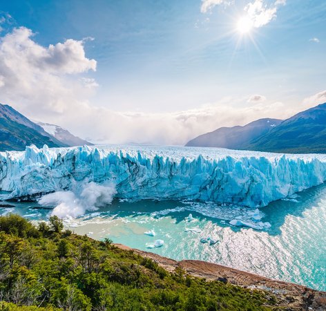 Perito Moreno en Argentine