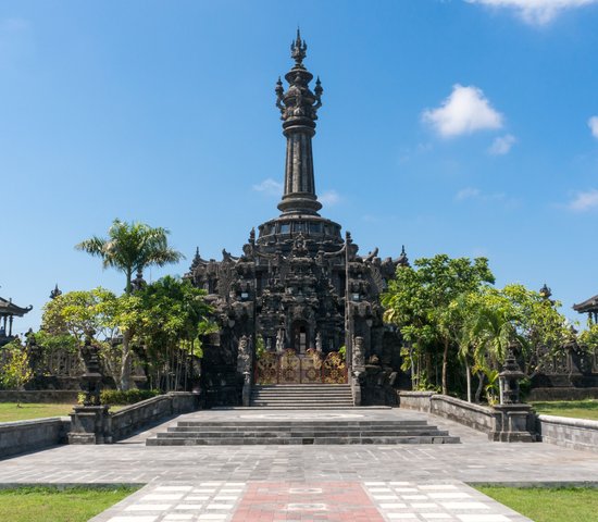 Bajra Sandhi Monument in Denpasar, Bali