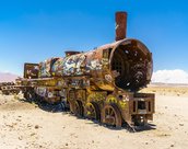 Train d'Uyuni en Bolivie