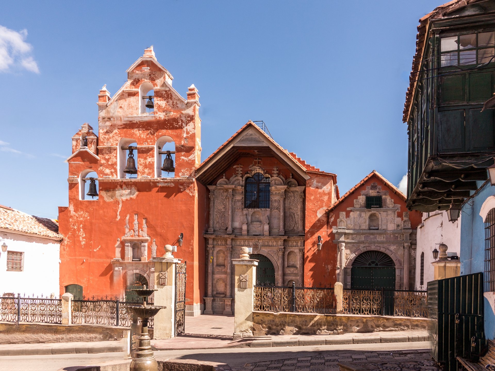 Bolivie, Potosi, église historique Iglesia De La Merced