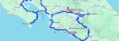 Souvenir du voyage de Pierre, Costa Rica