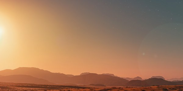 Jordanie Coucher de soleil Wadi Rum