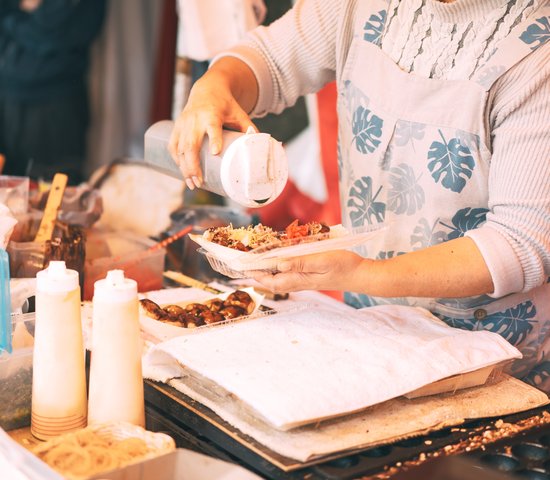 Cuisine streetfood du Japon