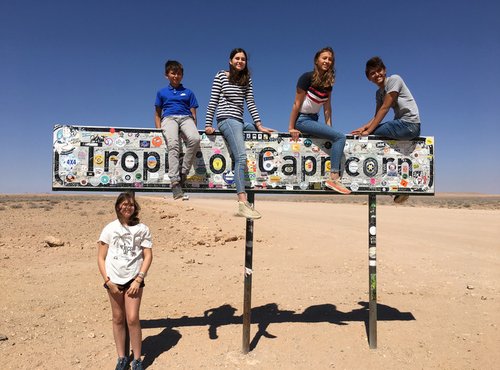 Souvenir du voyage de Christophe , Namibie