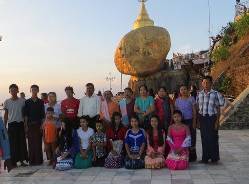 Souvenir du voyage de Chantal, Birmanie