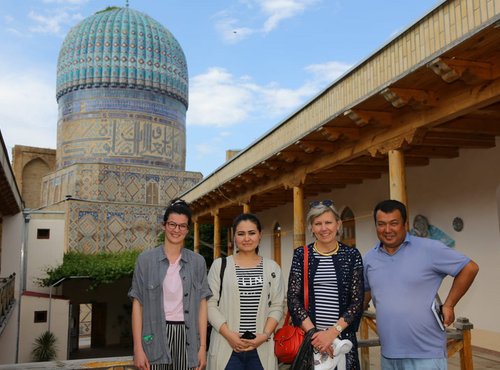 Souvenir du voyage de Carole, Ouzbekistan