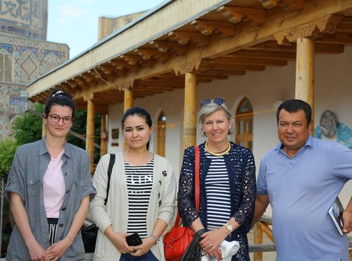 Souvenir du voyage de Carole, Ouzbekistan