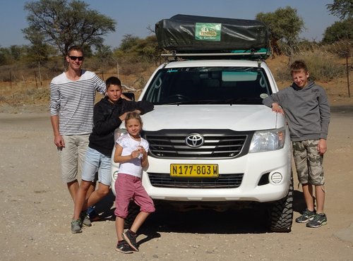 Souvenir du voyage de Lucie, Namibie