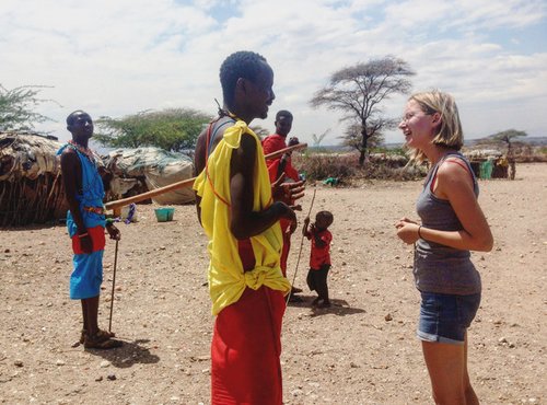 Souvenir du voyage de Margot, Kenya